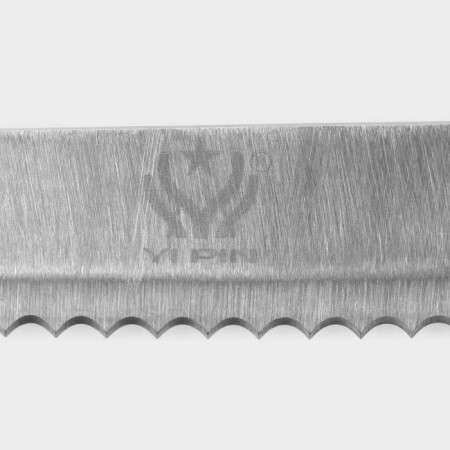 A set of kitchen knives "Eneolite", 5 objects: blade 8.5 cm, 12.5 cm, 19.5 cm, 20 cm, 20 cm, black color black-2