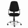 A chair for the operator Brabix Comfort MG-322, chrome, adjustable back, fabric, black S-11