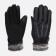 Gloves male, dimensionless, with insulation, black color