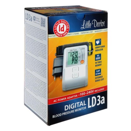 Little Doctor LD-3A tonometer, automatic, cuff 25-36 cm, 4haa, with an adapter-1