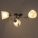 Adele chandelier 3x40W e27 chrome 48x46x17 cm