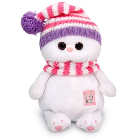 Soft toy "Lee Baby in a knitted cap", 20 cm