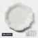Porcelain dining plate Magistro "suite", D = 25.4 cm, white color