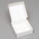 Self -charged box, white, 23 x 23 x 8 cm