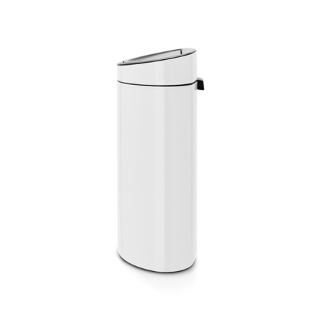 Garbage bucket Brabantia Touch Bin New, white color, 40 l-1
