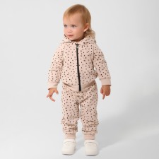 Set: Jumper with zipper and pants crumb I 