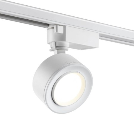 Snow -shaped single -phase three -core LED Novotech. EDDY, 15W, LED, 98x90x80 mm, white color