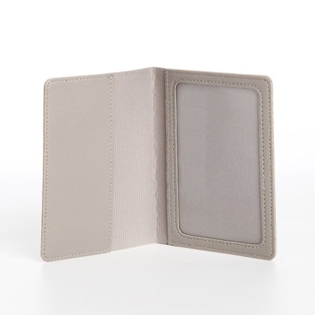 Passport cover, gray color-3