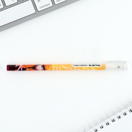 Ballpress Blue Paste 0.5 mm with cap “Rage strike” Plastic-4