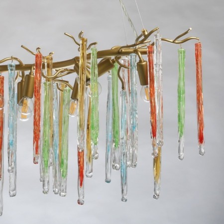 Laima chandelier, size 24x150x96 cm, 400W 10xe14 IP 20-8
