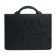 Business portfolio 350 x 260 x 100 mm, fabric "Sestroretsk" black jacquard 49907 2s11