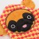 Textile toy "Flat pugs", 27 x 20 cm