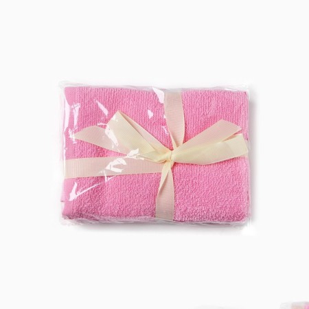 Set of terry towels and I "Pink" 30x30 cm - 3 pcs, 100% HL, 340 g/m2-4
