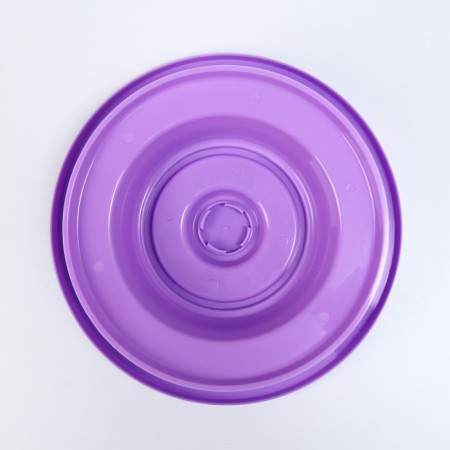 Cake stand rotating "magic", d = 27.5, purple color-3