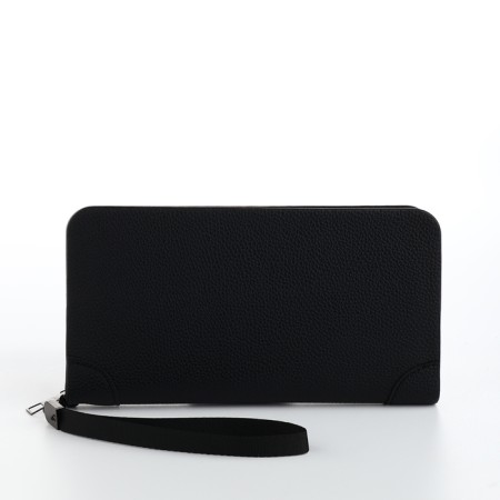 Pearl husband 21.5*11*3 cm, 3 depth, d/cards, d/coins, on lightning, black-1