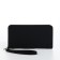 Pearl husband 21.5*11*3 cm, 3 depth, d/cards, d/coins, on lightning, black