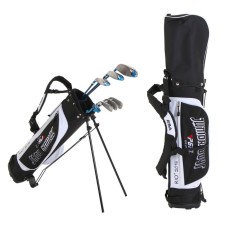 PGM Junior Boys golf bag, children, 5-12 years old, with a stand