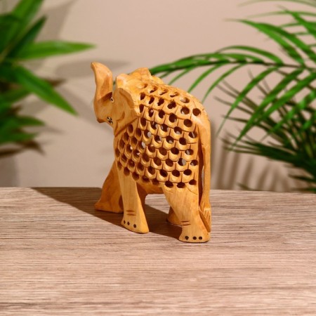 Souvenir "Elephant" tree Kadam 10x4x11 cm-2