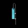Wall lamp ST LUCE. SL1145.181.01. Callana. 1x60 W, E27, 10x78 cm, color chromium