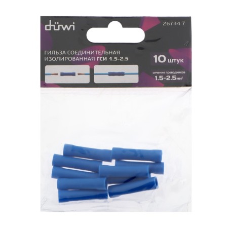 Connecting I isolated DüWI GSI, 1.5-2.5, 10 pcs.-2