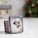 LED figure "House" 5 × 4 × 4 cm, ceramics, batteries AG13x2, glow warm white