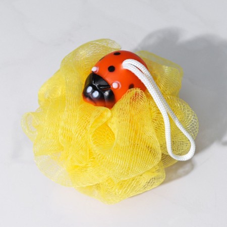 Body washcloth children's share "animals", color mix-1
