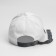 Women's cap with reflective elements No Limits, white color, rr 56