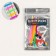 Silicone laces, set 6 pcs, color rainbow
