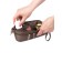 Sofia Mini organizer for the bag, 22x13x4.5 cm, 7 pockets, brown