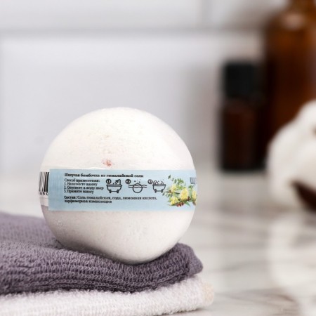 Gimalayan salt bomb "Dobroparov" with Elcalipt essential oil, 110 g-5