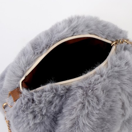 Bag "Bunny", 26 × 19 × 2cm, color gray color-10