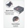 Homemade Kids Safe, 34x34x16 cm, 21 cells, gray