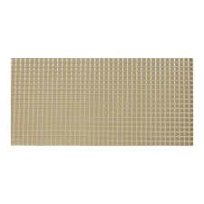 PVC mosaic panel glossy chrome 480 x 955 mm