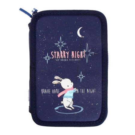 Frame backpack 38 x 30 x 20 cm, + pencil case, Bruno visconti "marshmallows"-9