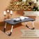 Table - breakfast tray, for a laptop, folding, gray, 60x40 cm