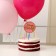 Set for decorating the table "Happy Birthday": candles, topper, balls, set 16 pcs in a set.