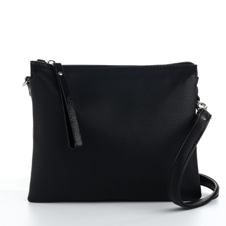 Female bag on a valve, black color