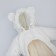 Kinderlitto transformer Kinderlitto "Orsetto", height 62-74 cm, white color