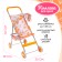 Summer stroller for dolls "Fox", metal frame