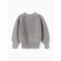 Jumper knitted crumb I, height 68-74 cm, gray