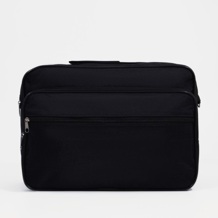 Male bag, "ZFTS", black color-1