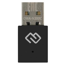 Сетевой адаптер WiFi Digma DWA-N300C N300 USB 2.0 (ант.внутр.) 1ант. (упак.:1шт)