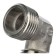 STOUT SFT-0010-000012, 1/2 ", external/external thread, nickelled brass