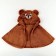Carnival cape "Bear", height 104-128 cm, brown