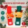 New Year's gift set: bracelets - rattles "Fox and Olena", 2 pcs., Baby me