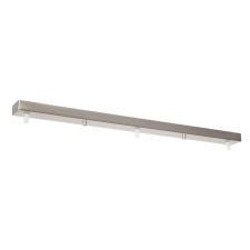 The base for the ARTE LAMP Optima-CCCESSORES A470045, 5x70x2.5 cm, silver