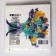 Napkins Paper New Line Fresco irises, 3-layers 20 sheets 33*33, mix