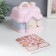 Piggy bank Plastic "House" with stickers mix 20x17x15.5 cm