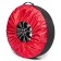 Covers for storing car wheels, 4 pieces, size from 15 "to 20", black/red color, wide, 80303