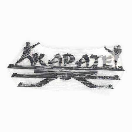 Medal "karate" black color, 29 cm × 9.5 cm-4